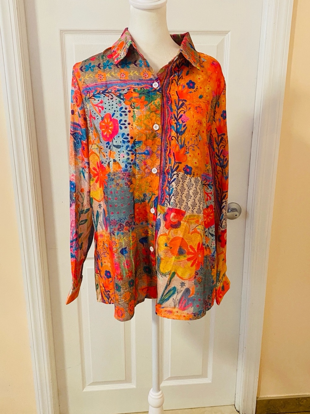 Boho blouse size m